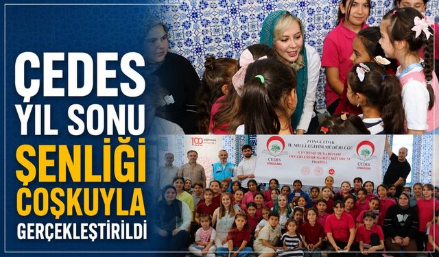 ÇEDES Yıl Sonu Şenliği coşkuyla gerçekleştirildi