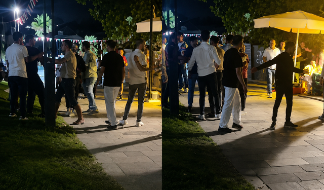 Zonguldak Belediyesi'nin konser etkinliğinde kavga çıktı