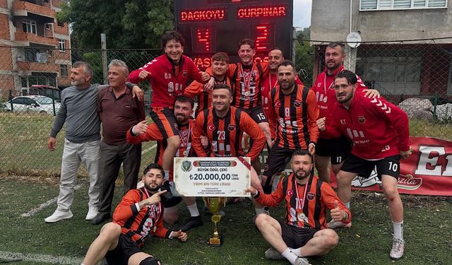 Dağ Köyü geleneksel turnuvanın şampiyonu oldu