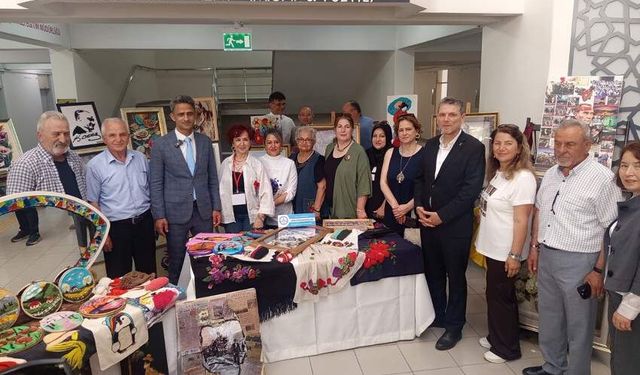 7 bin 500 kursiyer katıldı: El emeği ürünler görücüye çıktı