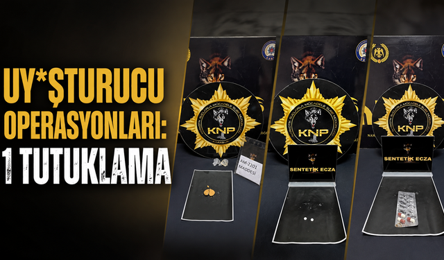 Uy*şturucu operasyonları: 1 tutuklama
