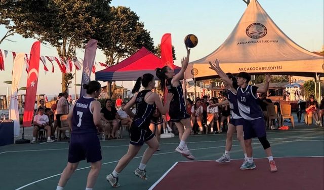 3x3 sokak basketbolu şampiyonları belli oldu