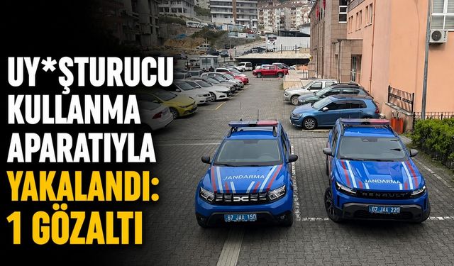 Uy*şturucu kullanma aparatıyla yakalandı: 1 gözaltı
