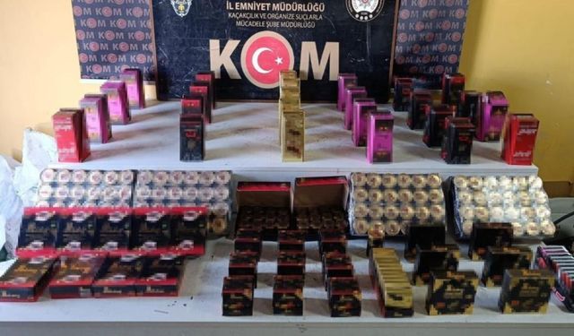 Kaçak c*nsel içerikli ürün operasyonu: 859 ürün ele geçirildi