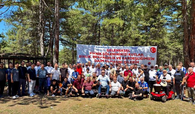 Erzurumlular Derneği geleneksel piknik şöleninde buluştu