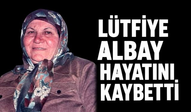 Gurbetçi Lütfiye Albay hayatını kaybetti