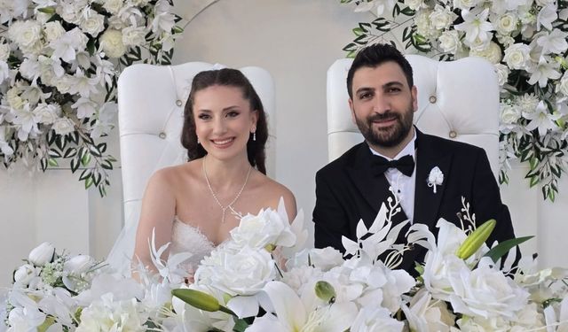 Tuğba Çınar ile İbrahim İletmiş dünyaevine girdi
