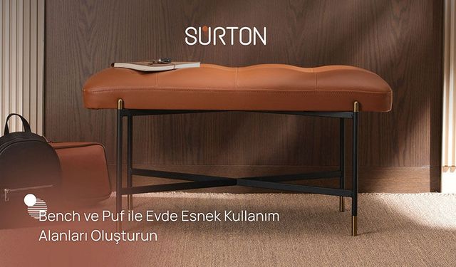 Bench ve Puf ile Evde Esnek Kullanım Alanları Oluşturun