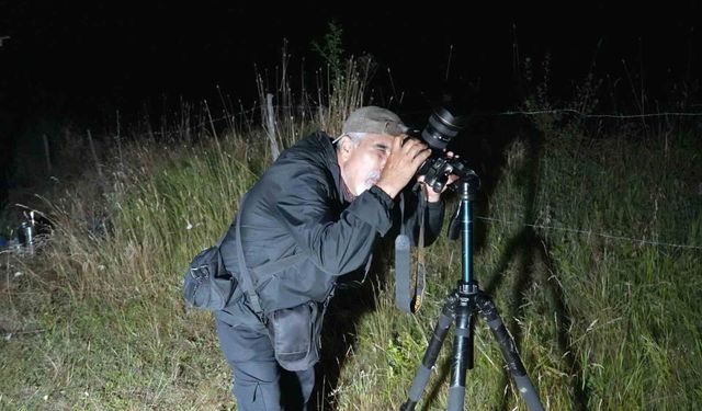 Gökyüzü meraklıları Perseid meteor yağmurunu izledi
