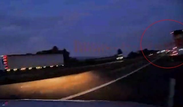 Korku dolu anlar: Otobüs kaza yaptırdı, ailenin çığlıkları kameraya yansıdı