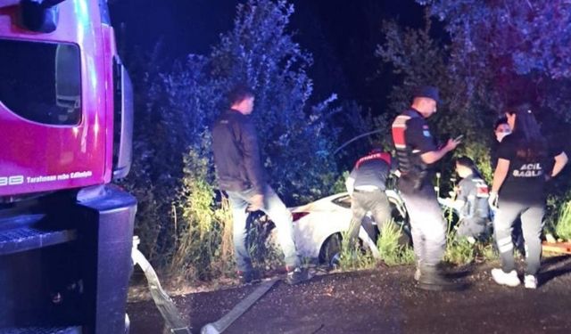 Trafik kazası: 1 yaralı