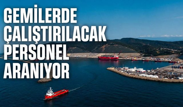 Gemilerde çalıştırılacak personel aranıyor