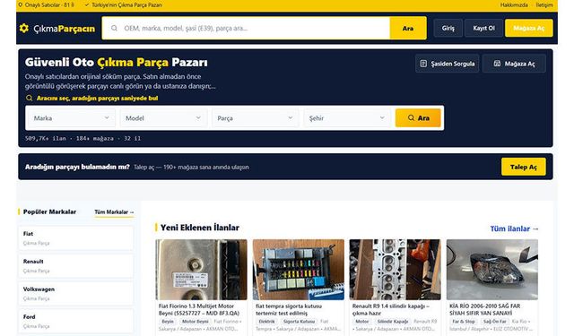 Yedek Parçada Yeni Adres: Türkiye'nin Parça Esnafı Tek Çatı Altında Toplandı