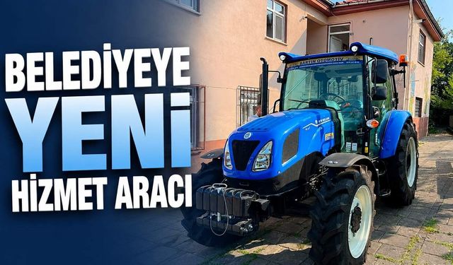Belediyeye yeni hizmet aracı