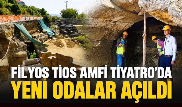 Filyos Tios  Amfi Tiyatro'da yeni odalar açıldı