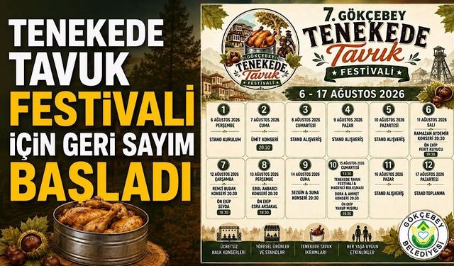 Tenekede Tavuk Festivali için geri sayım başladı
