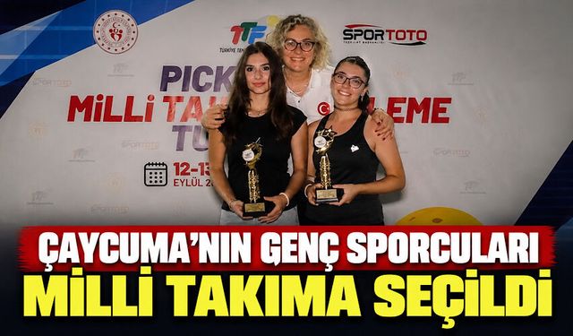 Çaycuma'nın genç sporcuları Milli Takım’a seçildi