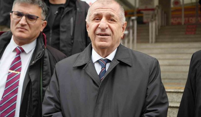 Ümit Özdağ, 'tehdit' suçlamasıyla hakim karşısına çıktı