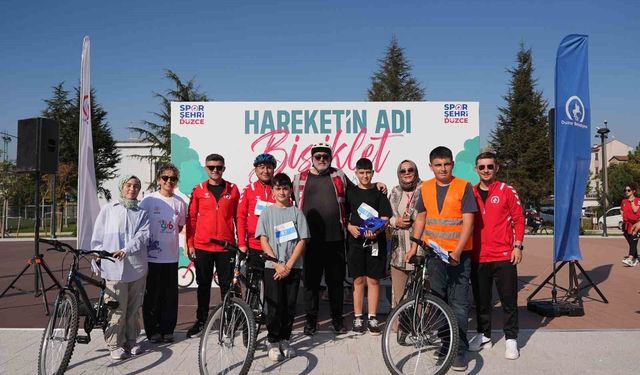 7'den 70'e herkes pedal çevirdi