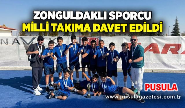 Zonguldaklı sporcu milli takıma davet edildi