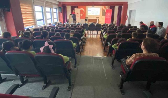 Öğrencilere gıda kaybı ve israfı eğitimi verildi