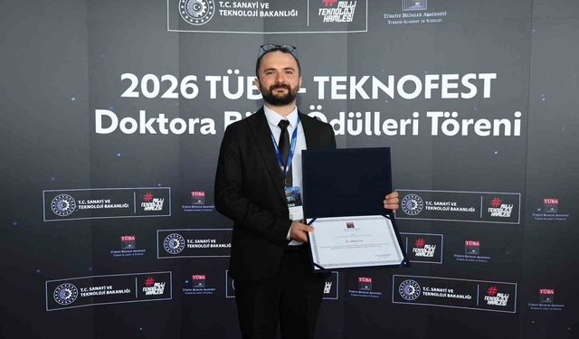 Öğretim üyesi üçüncü oldu