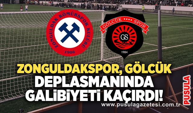 Zonguldakspor, Gölcük deplasmanında galibiyeti kaçırdı! 2-2