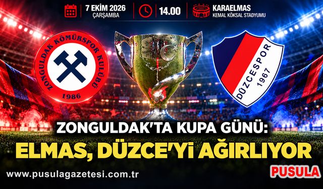 Zonguldak'ta kupa günü: Elmas, Düzce'yi ağırlıyor