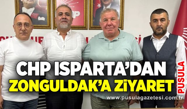 CHP Isparta’dan Zonguldak’a ziyaret