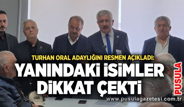 Turhan Oral adaylığını resmen açıkladı: Yanındaki isimler dikkat çekti