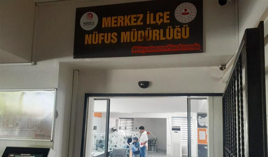 Hafta sonu bu nüfus müdürlükleri açık olacak