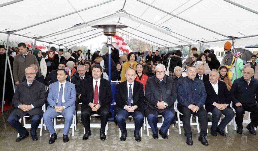 Ek hizmet binası törenle açıldı