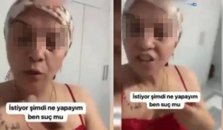 Müstehcen yayın yapan kadın gözaltına alındı