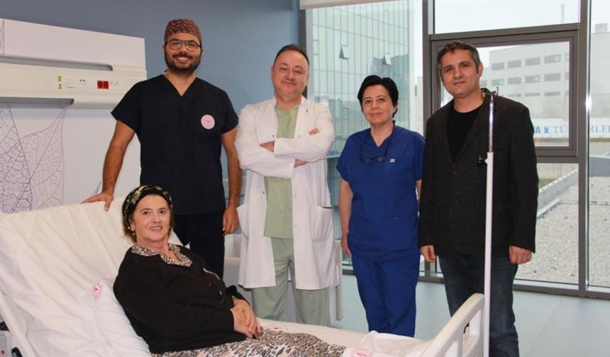 Kapalı akciğer kanseri ameliyatıyla normal hayatına hızlıca döndü