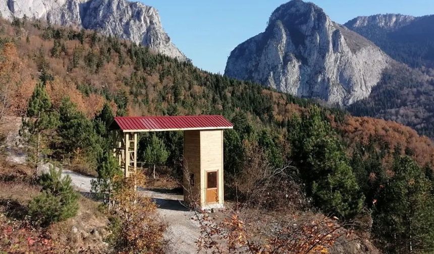 Doğa harikası tabiat parkında çalışma başlatıldı