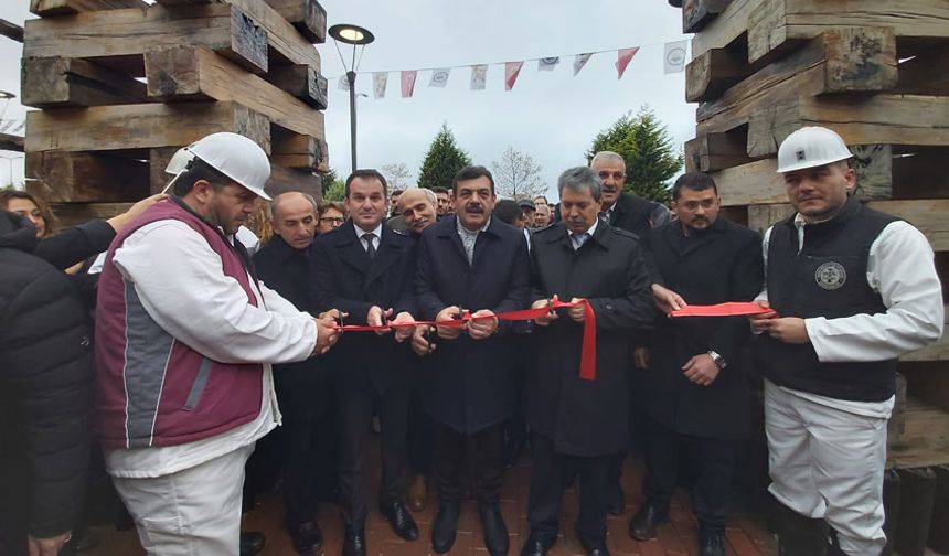 Kozlu Maden Park, coşkulu törenle açıldı 