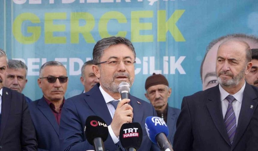 Tarım ve Orman Bakanı İbrahim Yumaklı: “Belediyecilik AK Parti’nin konusudur”