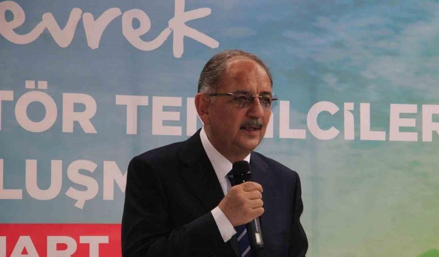 Bakan Mehmet Özhaseki, “AK Parti gerçek ve hizmet belediyeciliği yapıyor"