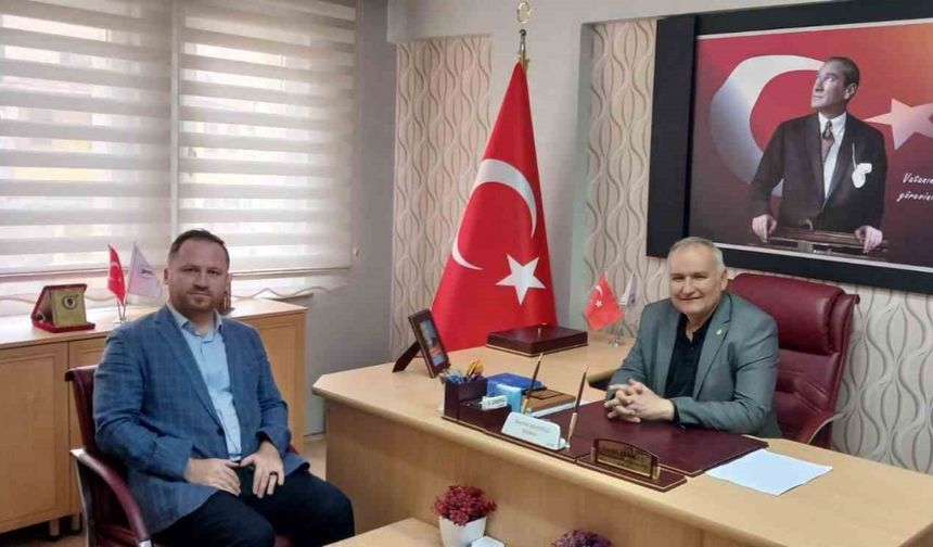 İŞKUR Müdürü Ferhat Sarıçam iş birliği ziyaretlerini sürdürüyor