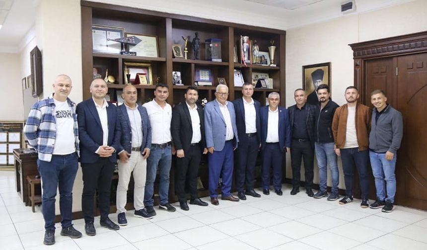 GMİS ve şube yöneticilerinden Halil Posbıyık'a ziyaret