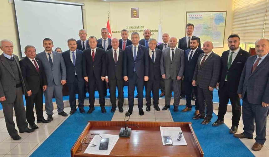 Vali Mustafa Yavuz’dan İl Genel Meclisine iade-i ziyaret