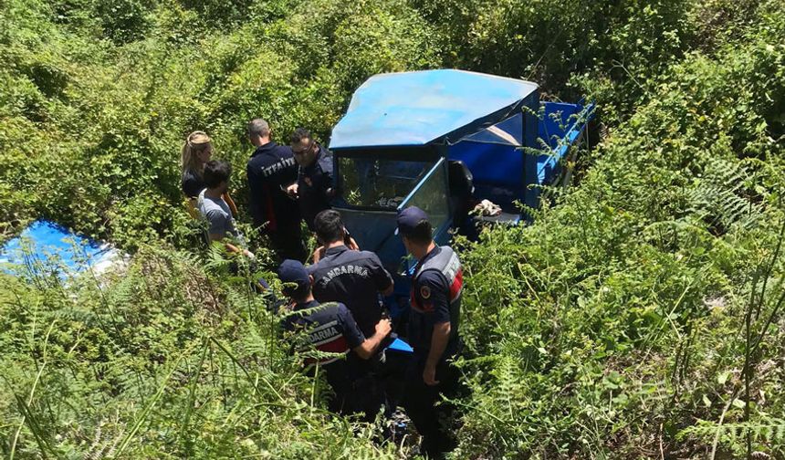 Aracıyla şarampole uçtu: Necati Yiğit hayatını kaybetti