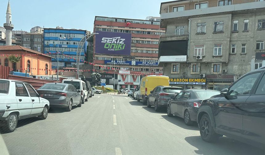 Türkiye'nin en büyük açık otoparkı: Zonguldak