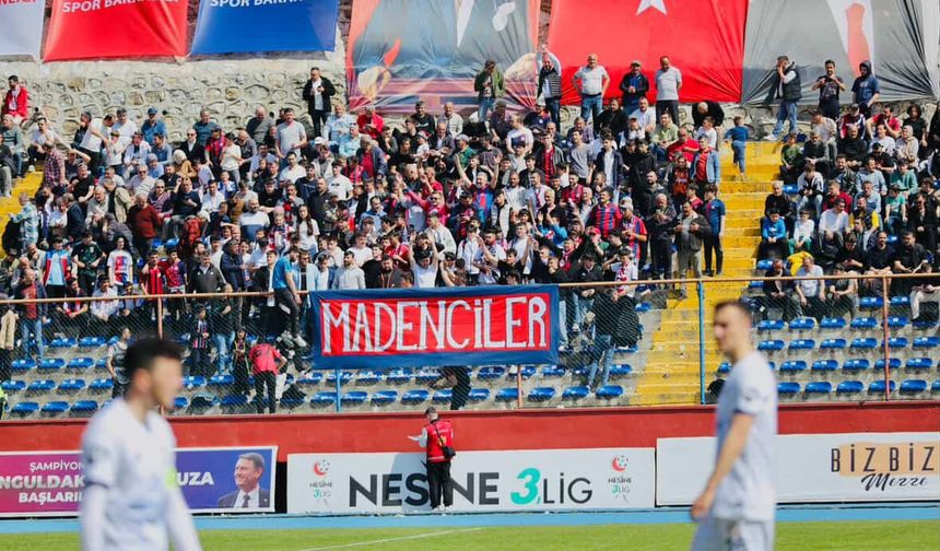 Zonguldakspor Play-Off maçı için mesai düzenlemesi talebi