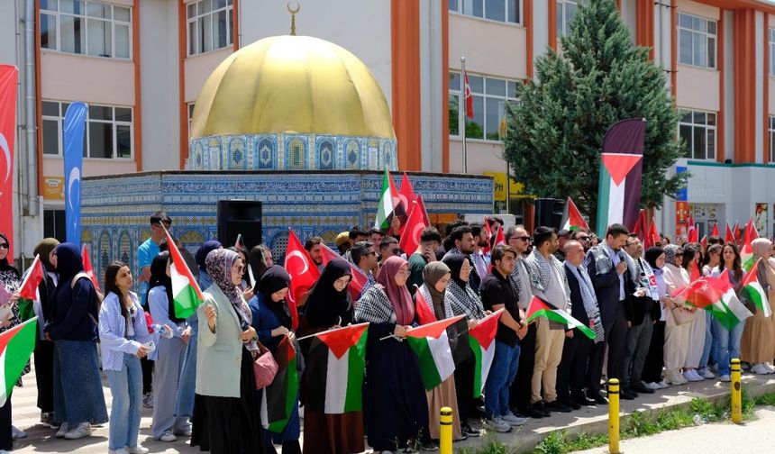 Gazze için tek yürek