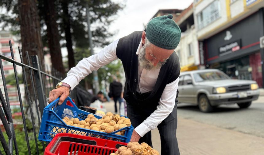 ‘Cevizci Dede’ çalışma azmiyle gençlere örnek oluyor