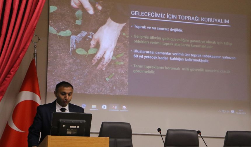'Tarım topraklarını korumak, milli güvenlik meselesi'