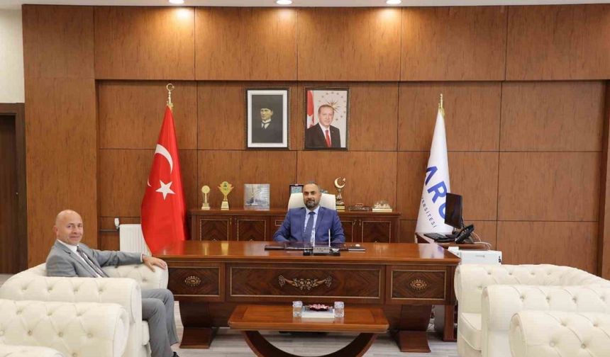 Rektör Ahmet Akkaya’ya 'hayırlı olsun' ziyaretleri sürüyor
