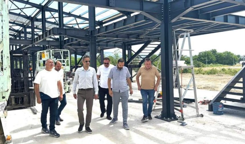 Oto Galericiler Sitesi şekilleniyor