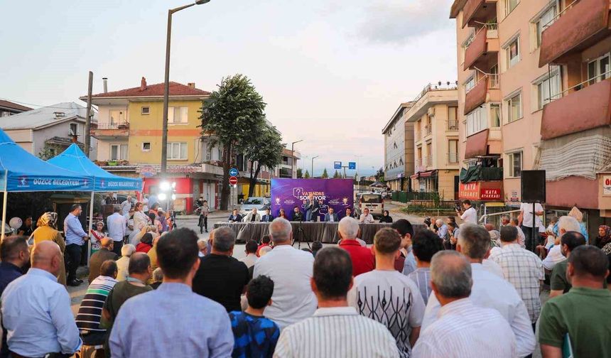 Belediye Başkanı: 'Biz hep kalıcı işler yapıyoruz'